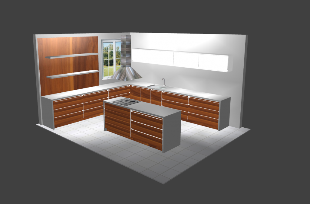 3D kitchen design made easy with Polyboard - WOOD DESIGNER