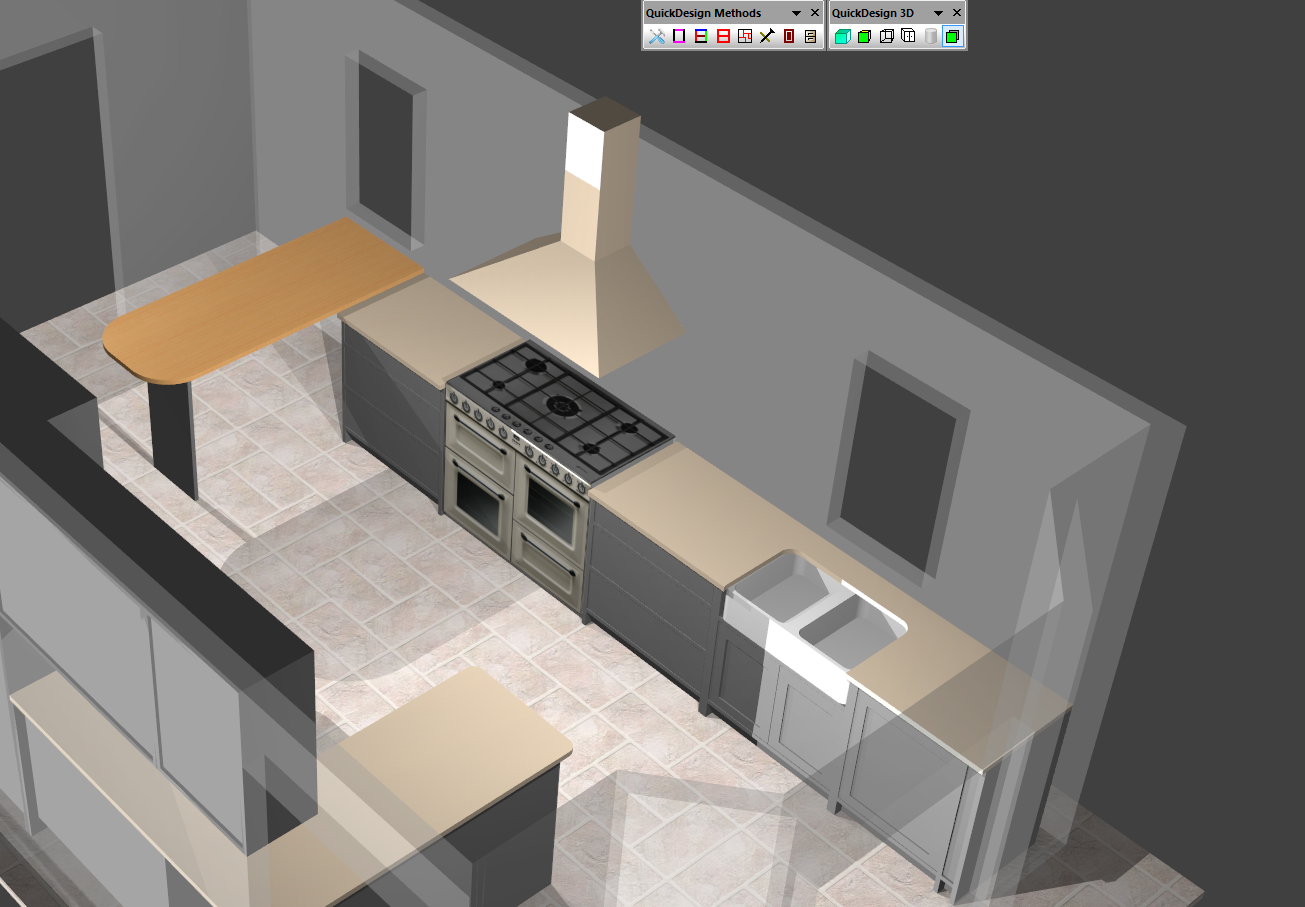 3d kitchen design made easy with polyboard - wood designer
