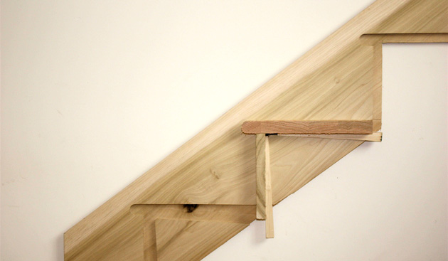 Using Wedges In Stair Building Wood, How To Cover Plywood Stairs With Hardwood