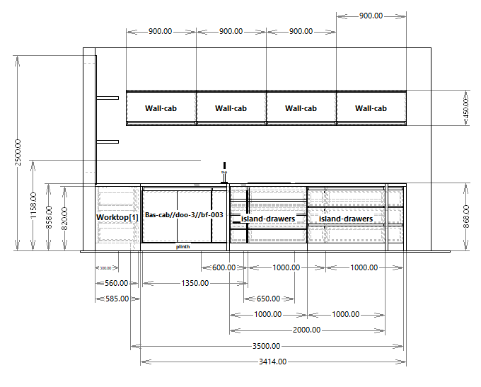 another view of the dimensioned plans