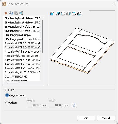 panel structures library