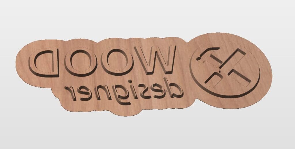 Inlay animation from a simulation in VCarve pro