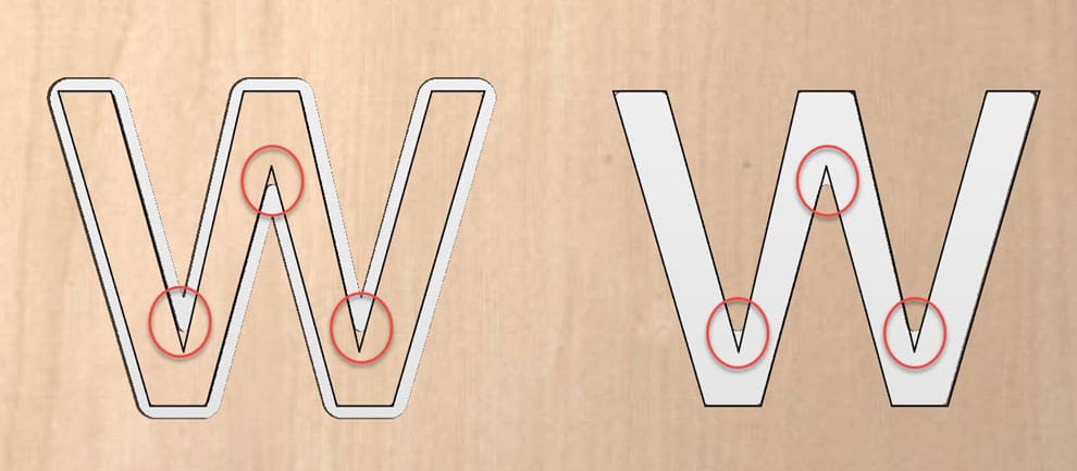 A complete and practical inlay tooling completed with VCarve’s inlay tooling feature