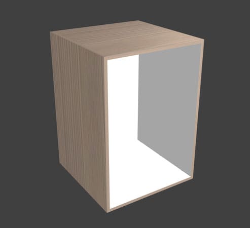 double sides panel materials in polyboard