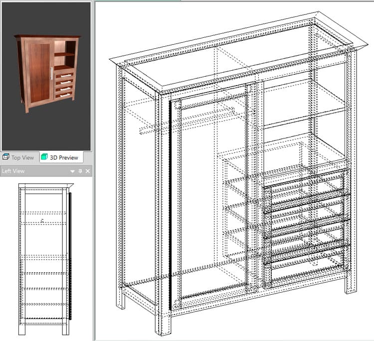 polyboard 3d preview window