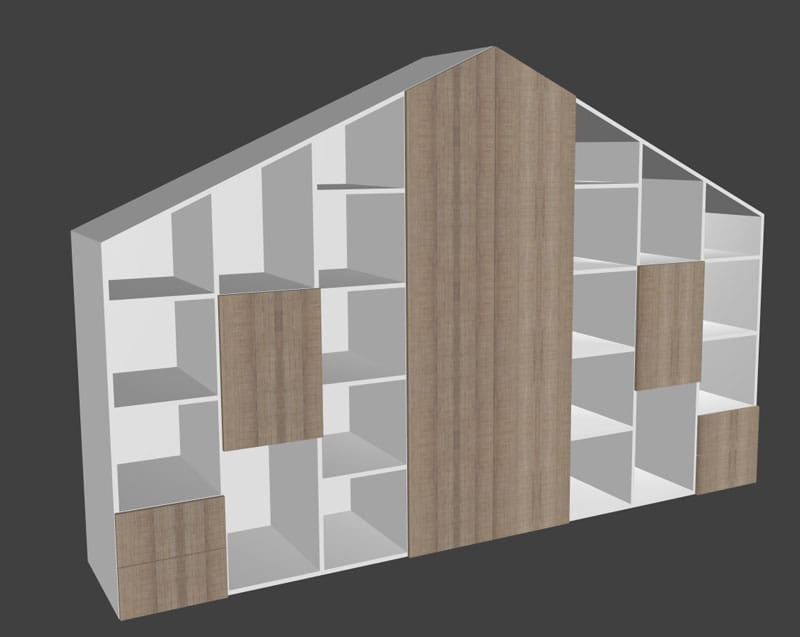 mirror cabinet design in polyboard