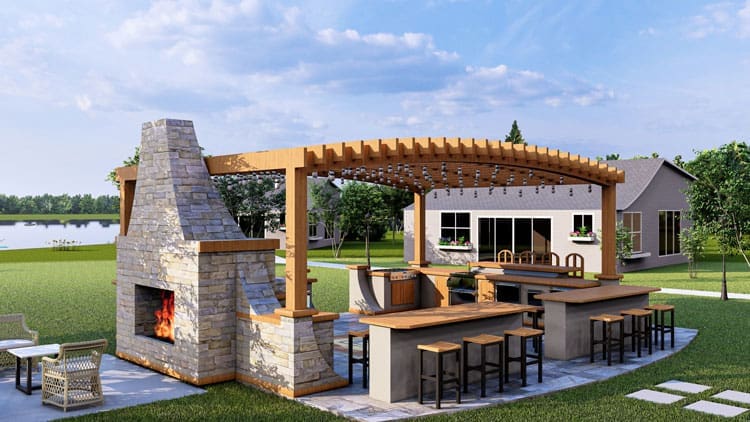 bbq area ideas