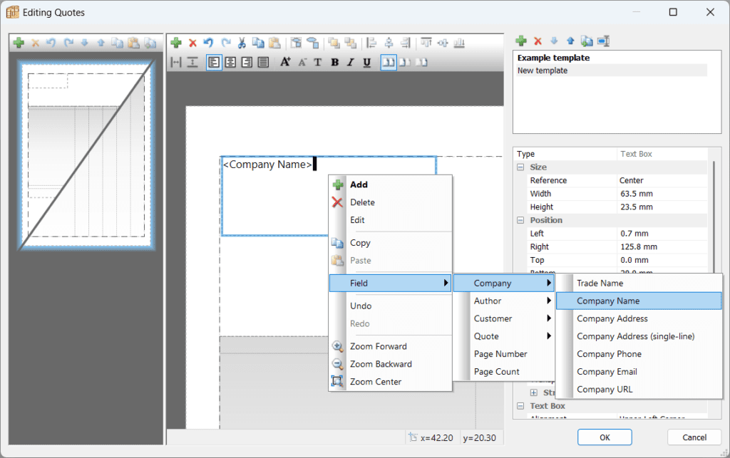 add data field to quote