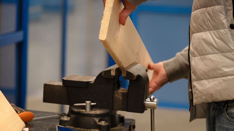 Front or face vise